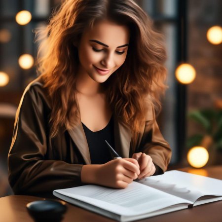 Красивая женщина