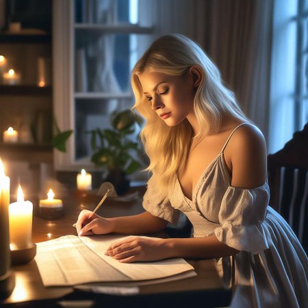 Красива девушка