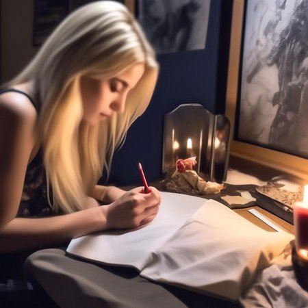 Девушка блондинка