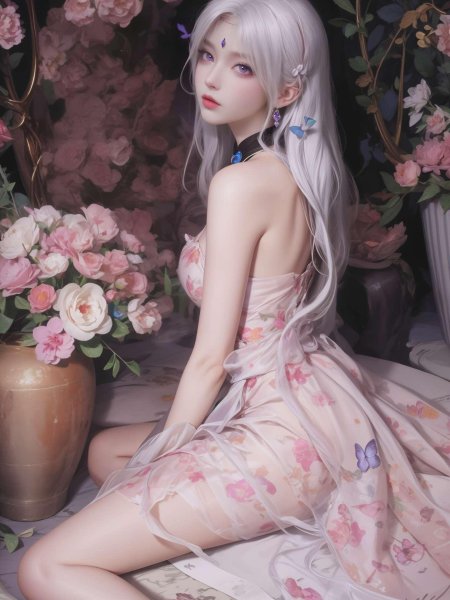 Девушка арт