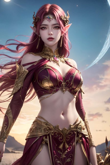 Воительница фэнтези