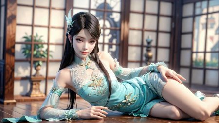 Аниме китайское д