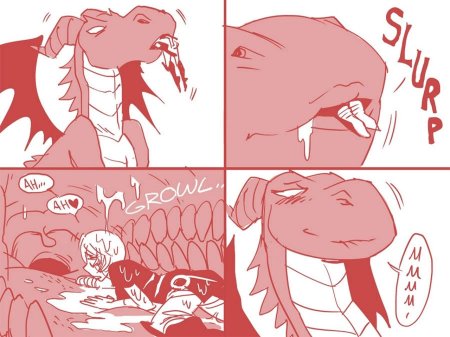 Shyguy9 дракон Vore