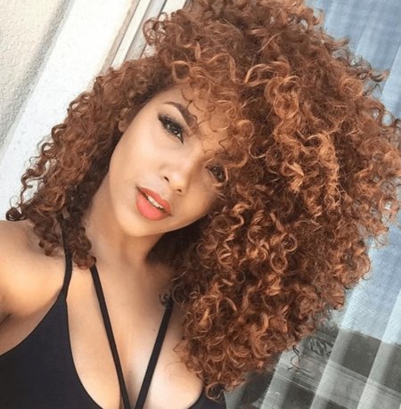 Афрокудри Джессика рыжий