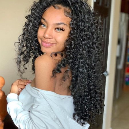 Афро кудри с повязкой