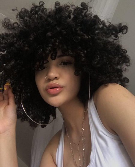 Афро кудри Ханна