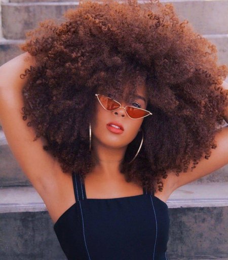 Афро кудри Эстетика