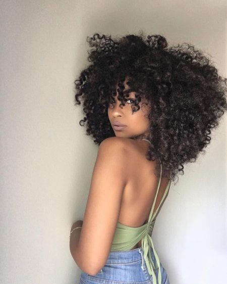 Волосы афро