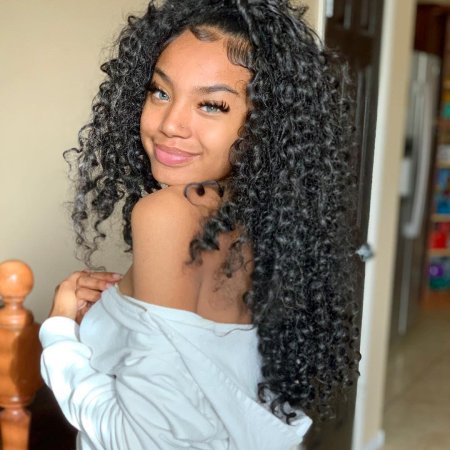 Афро кудри с повязкой