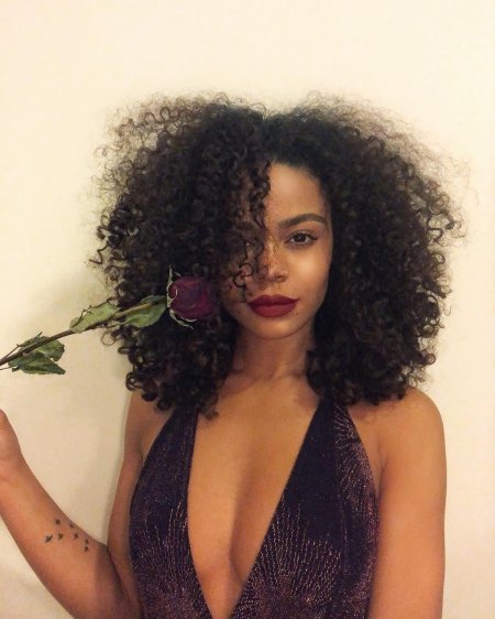 Афро кудри на короткие волосы