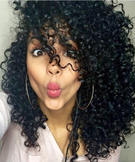 Волосы кудрявые