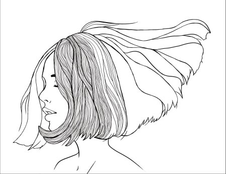 Рисунки для срисовки девушек