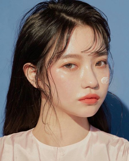 Лицо кореянки