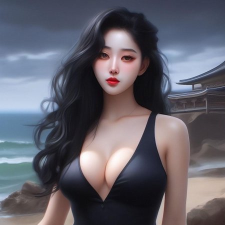 Модели кореянки