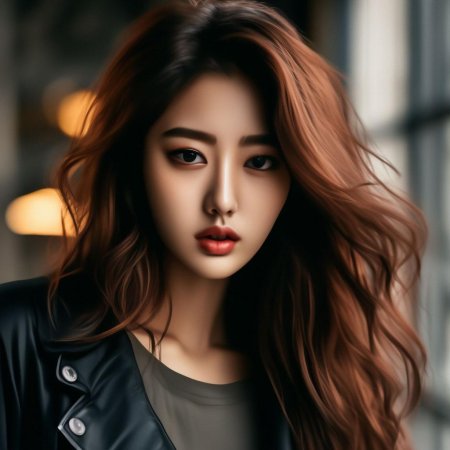 Красивая девушка корейка