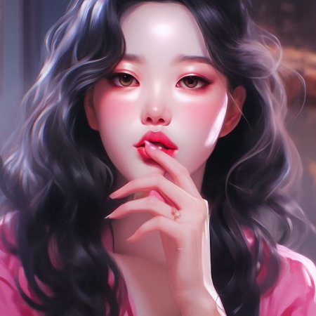 Лица красивых девушек