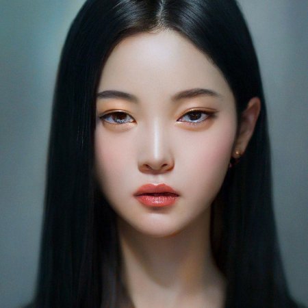 Кореянка лицо