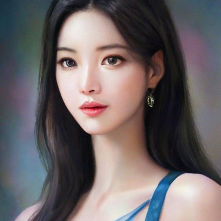 Красивая девушка кореянка