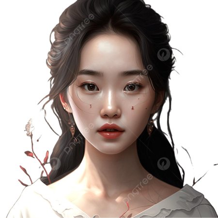 Кореянка арт