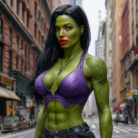 Женщина халк hot