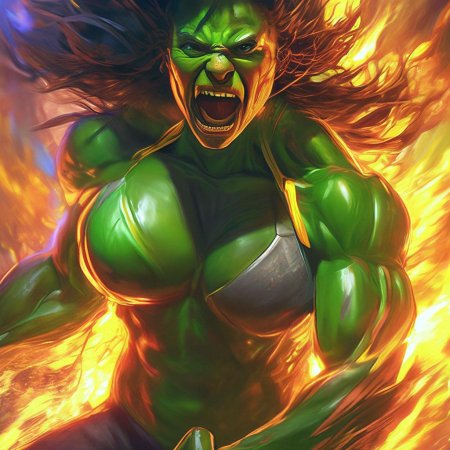 She hulk art