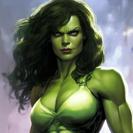 Дикая женщина халк