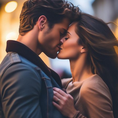 Страстная поцелуй