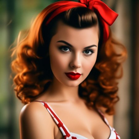 В стиле пин ап