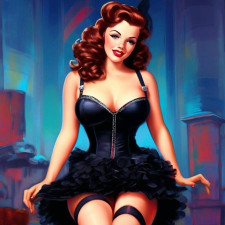 Пин ап девушка