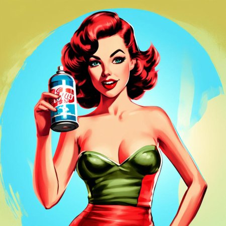 Пин ап девушка