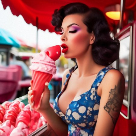 Пинап девушка