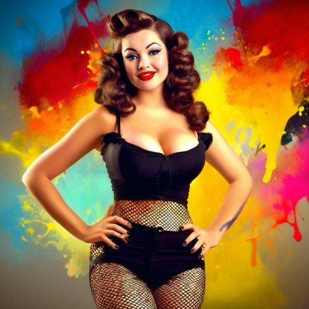 Фотосессия в стиле пин ап