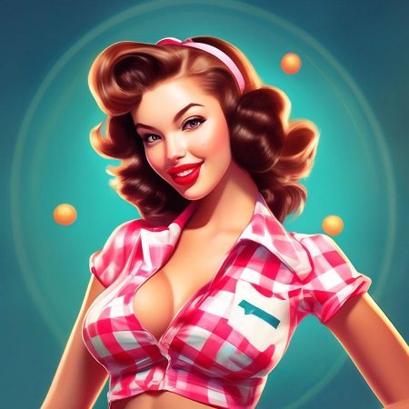В стиле пин ап