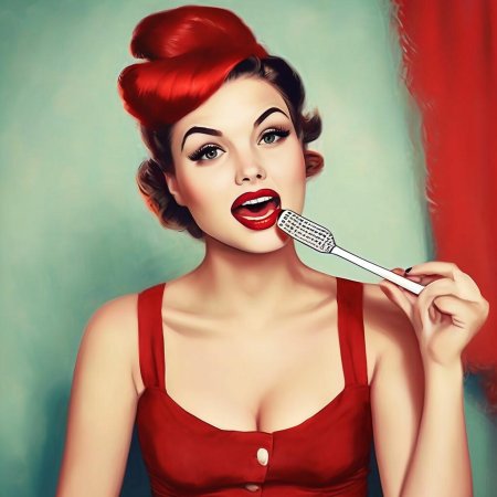 Девушка пин ап