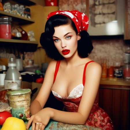 Пин ап домохозяйка