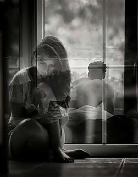 Мужчина и женщина грусть