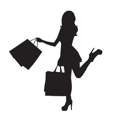 Шоппинг иллюстрация