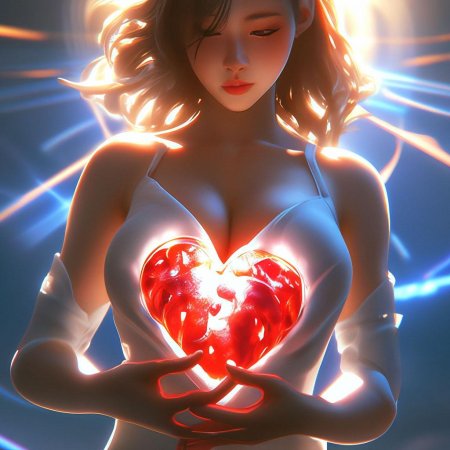 Сердце из груди