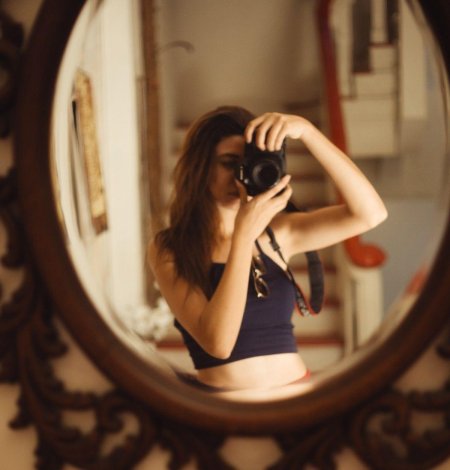 Фотосессия с зеркалом