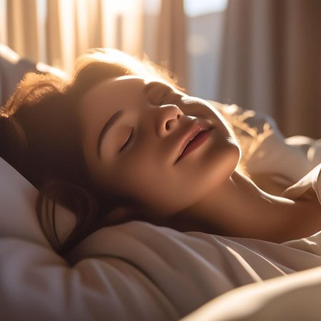 Утро девушка