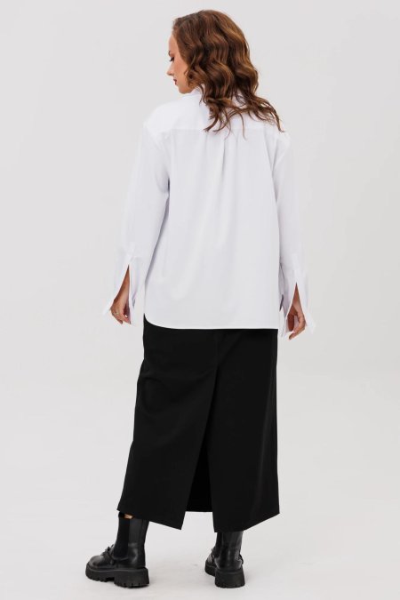 Блуза прямого силуэта