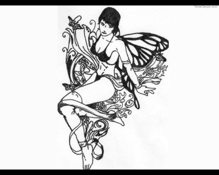 Эскиз женщины