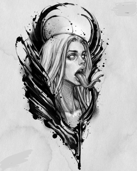 Татуировка эскиз