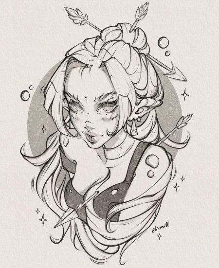 Скетч эскиз