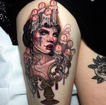 Девушка неотрад