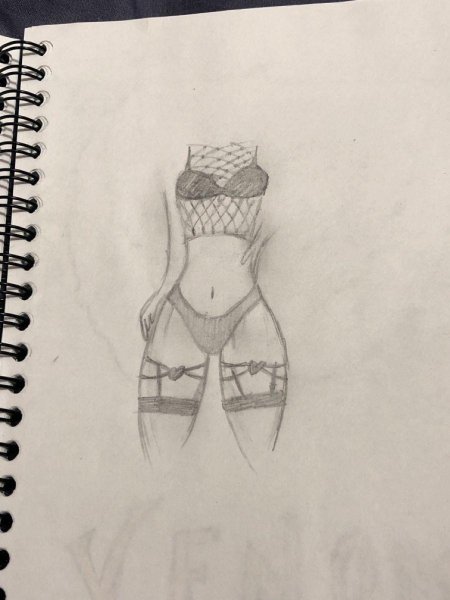 Тело девушки рисунок