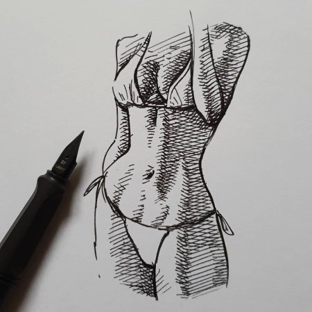 Эскизы ручкой