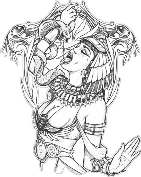 Тату египет эскизы