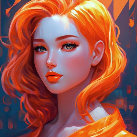 Оранжевые глаза