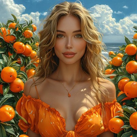 Сочный мандарин